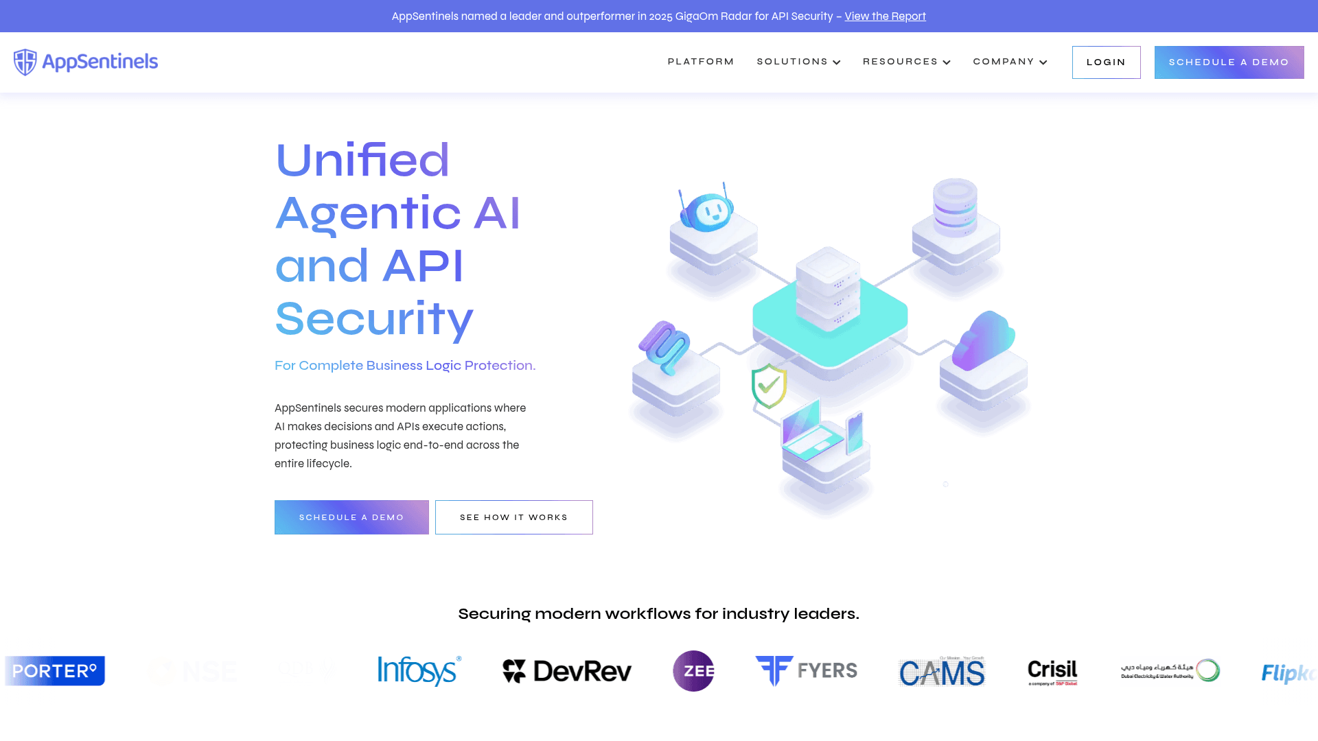 AppSentinels homepage