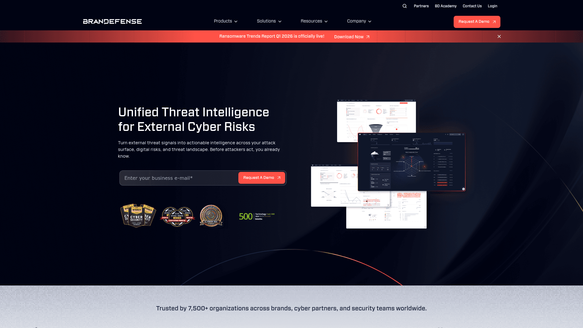 Brandefense homepage