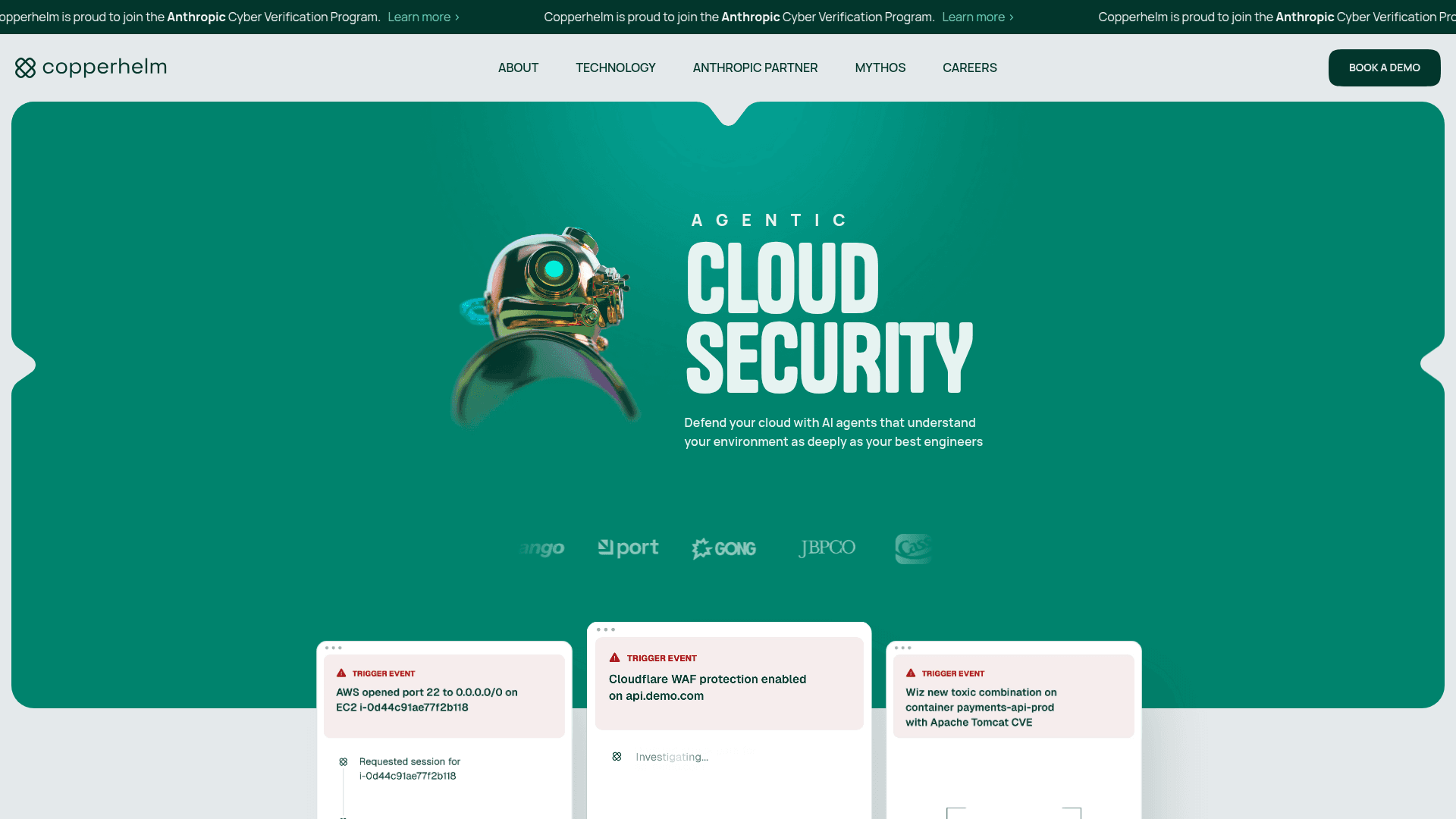 Copperhelm homepage