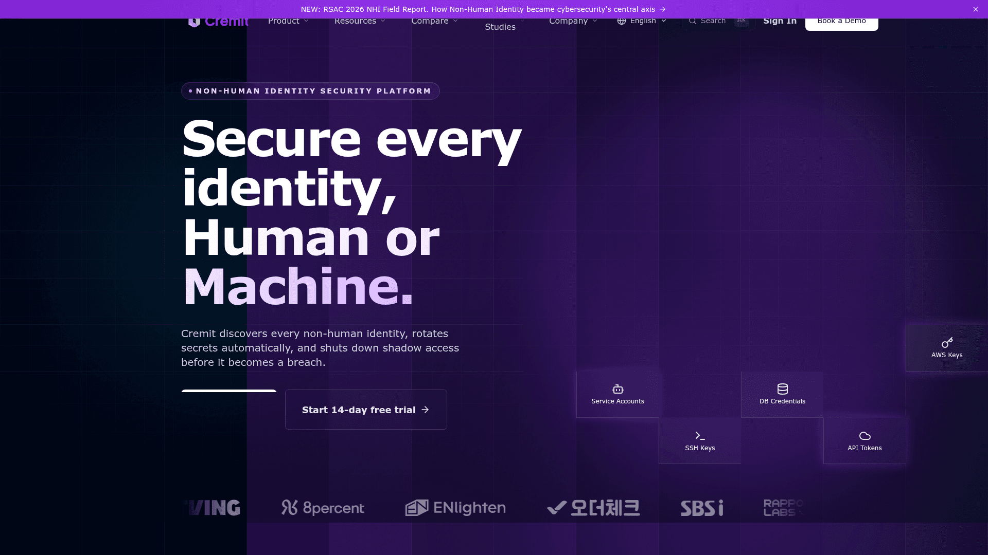 Cremit homepage