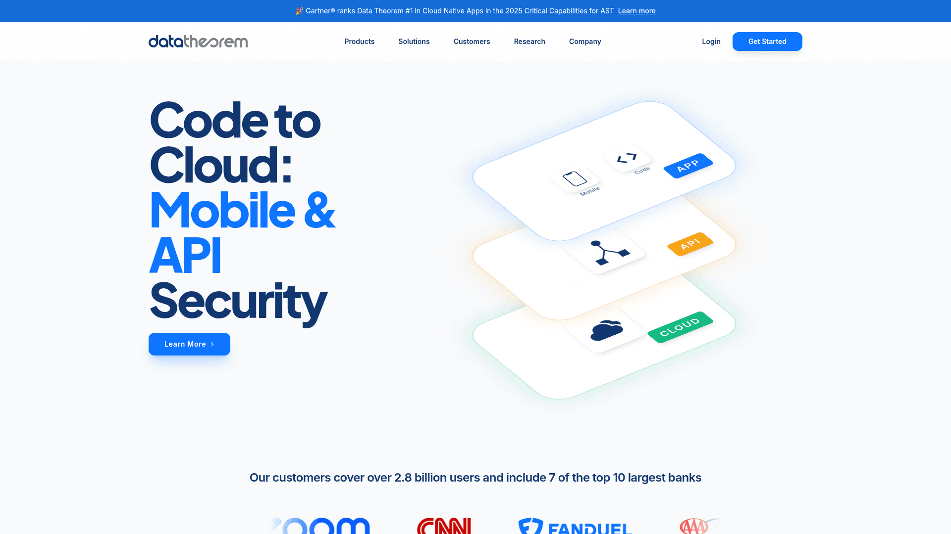 Data Theorem homepage