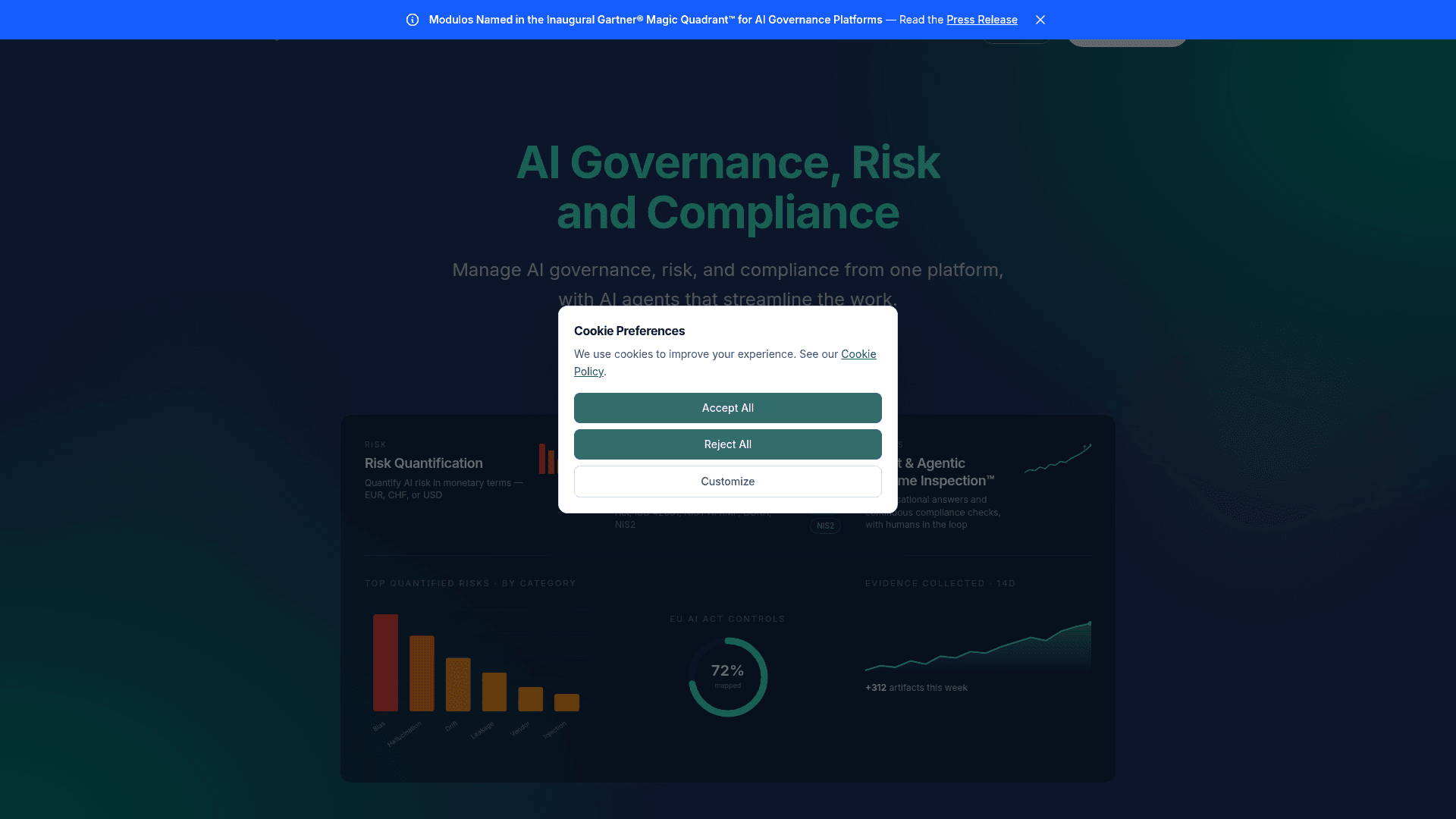 Modulos homepage