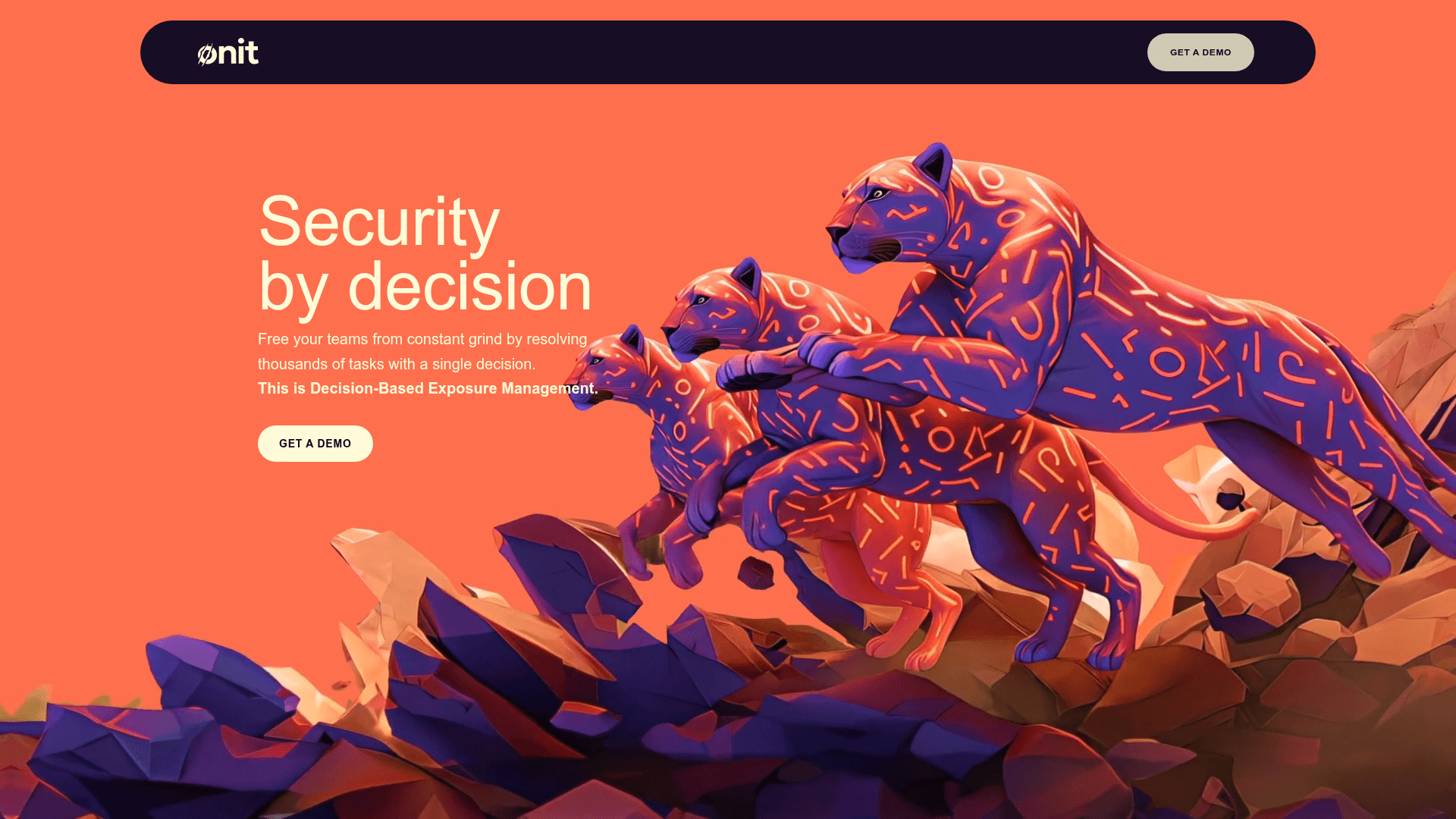 Onit Security homepage