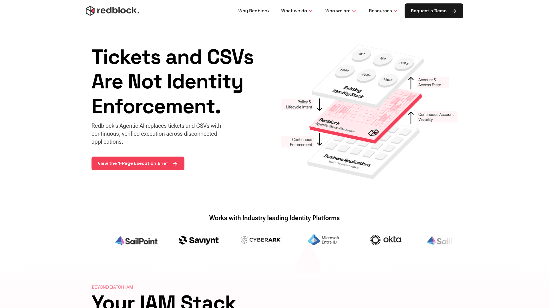 Redblock homepage