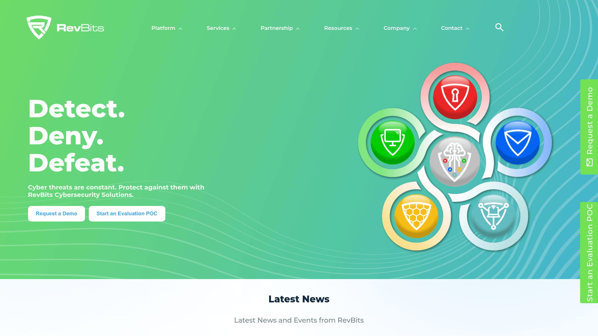 RevBits homepage