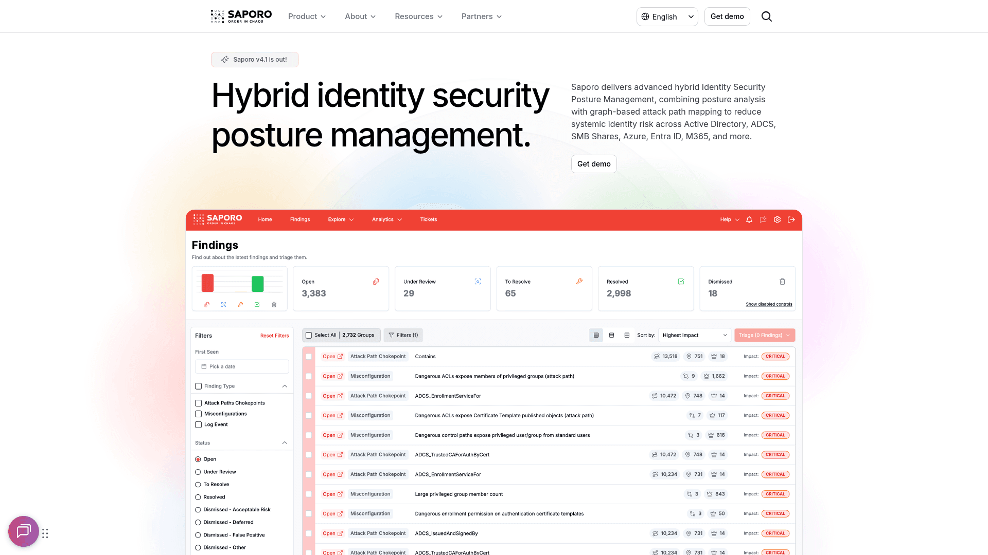 Saporo homepage