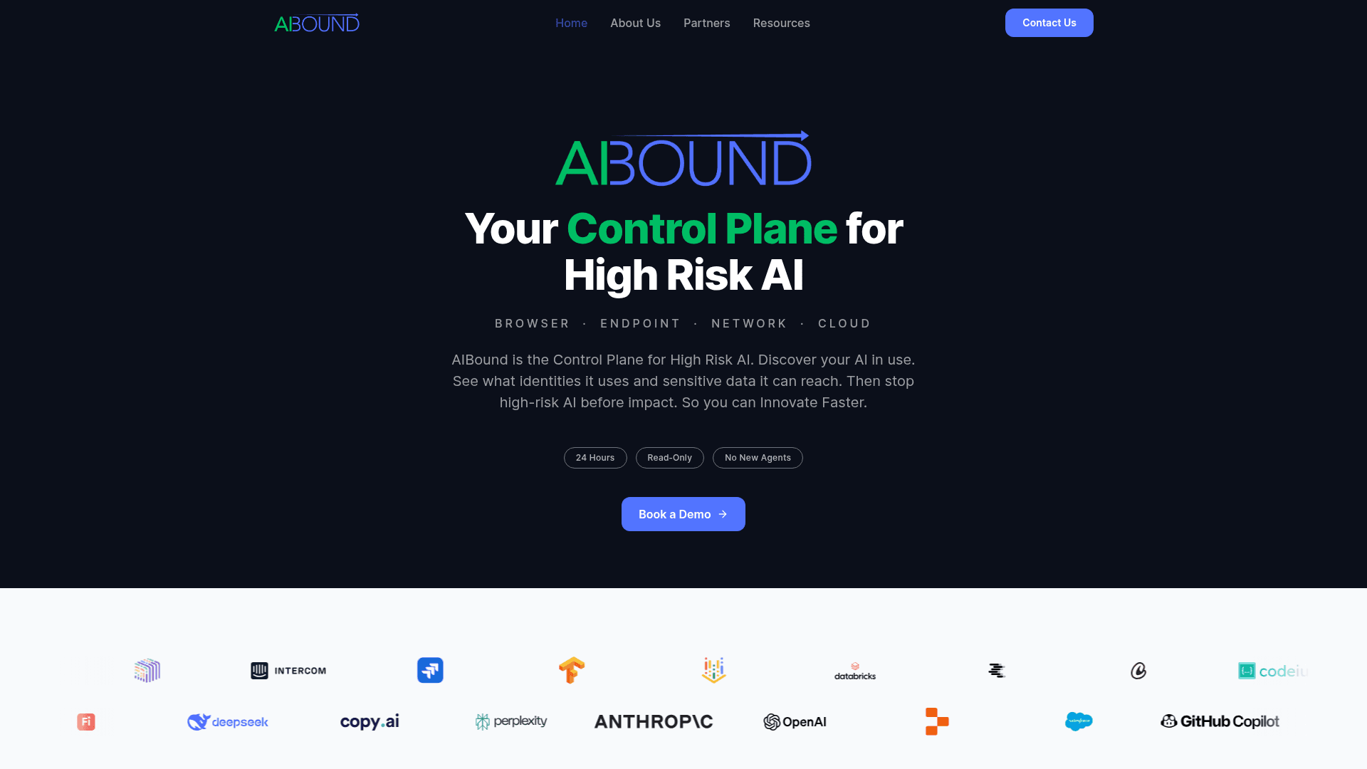 AIBound homepage