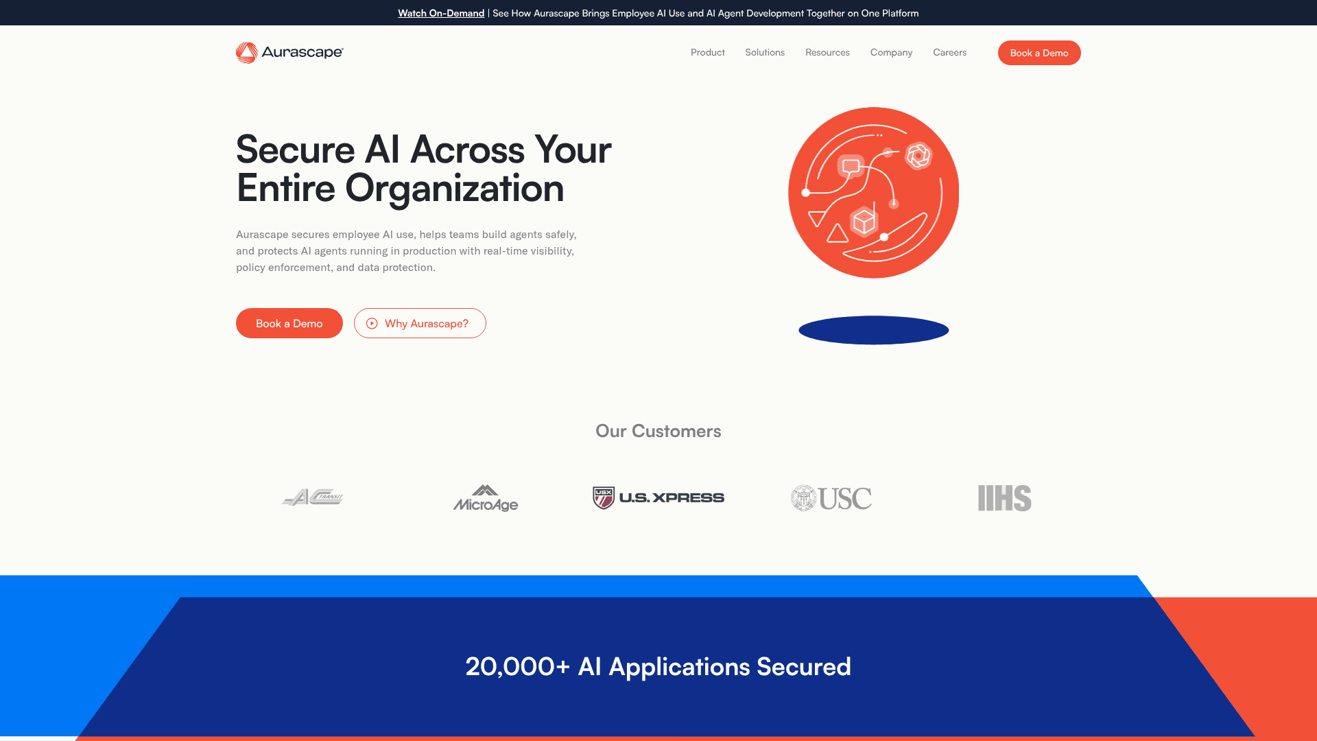 Aurascape homepage