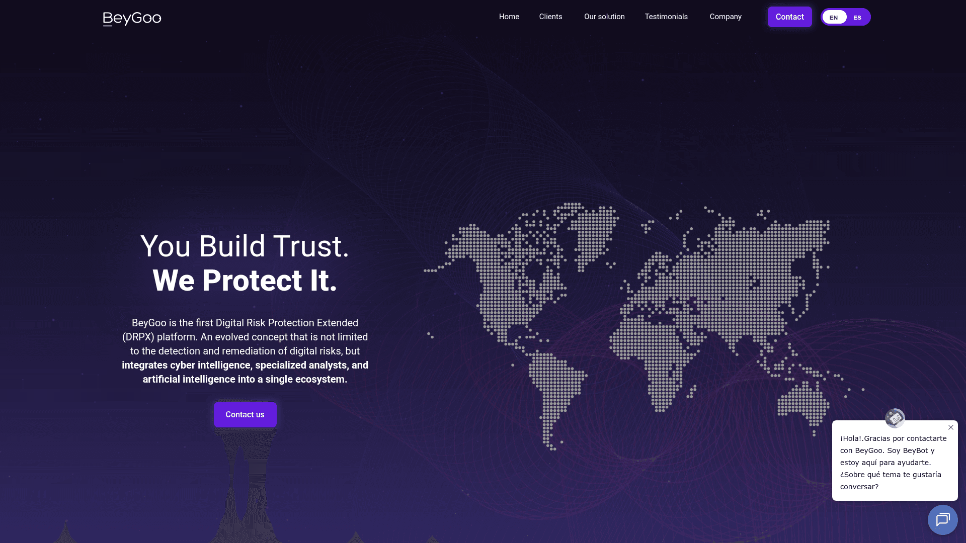 BeyGoo homepage screenshot