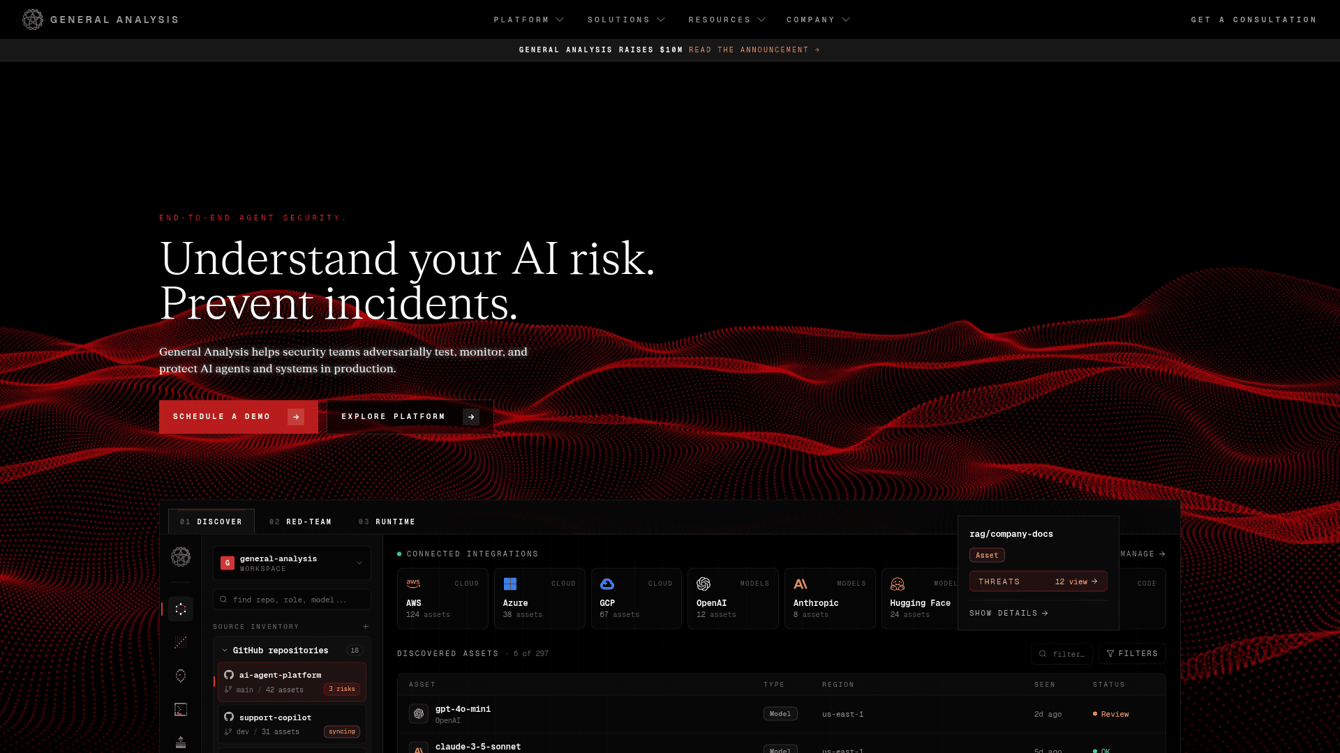 General Analysis homepage