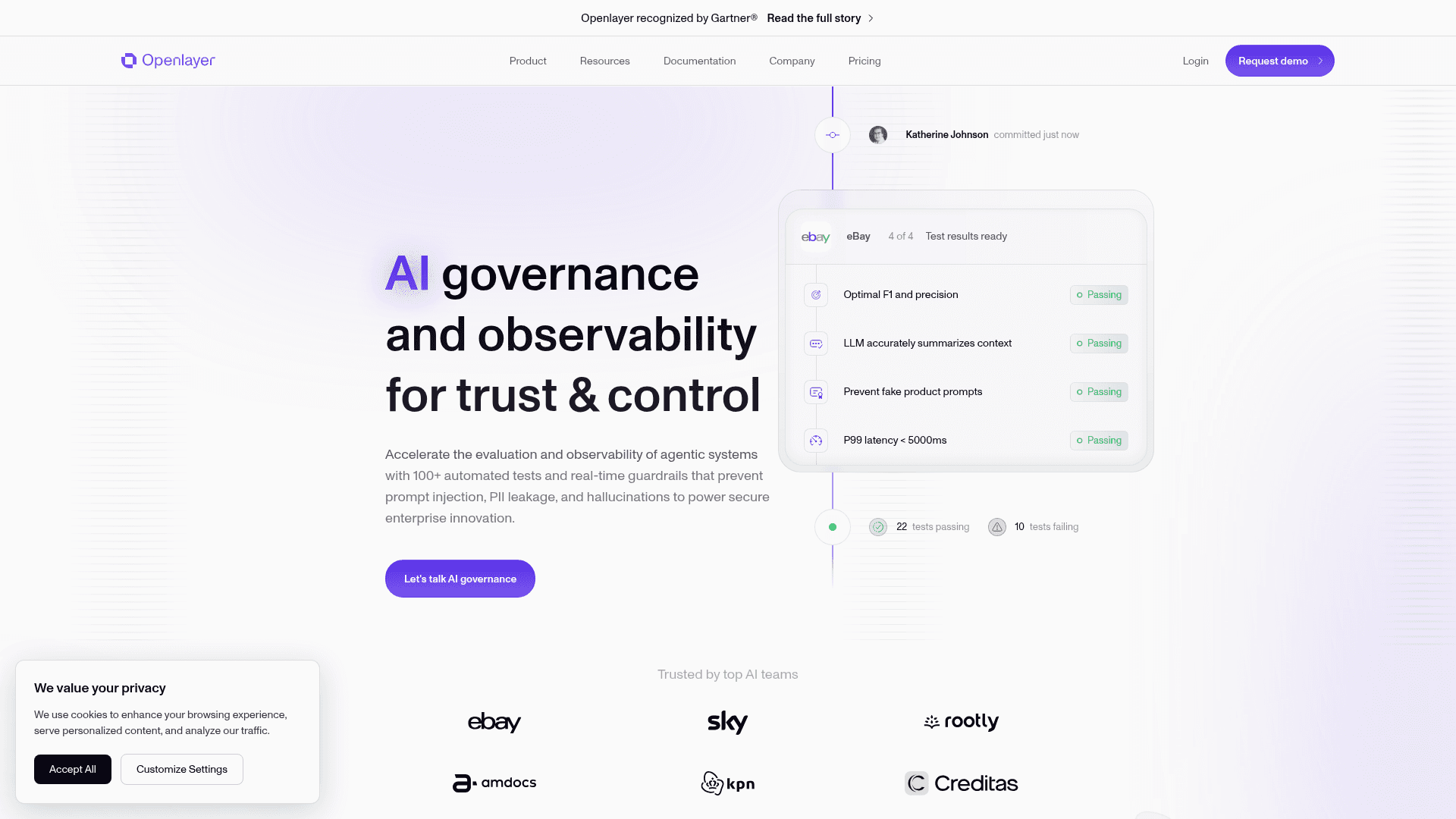 Openlayer homepage