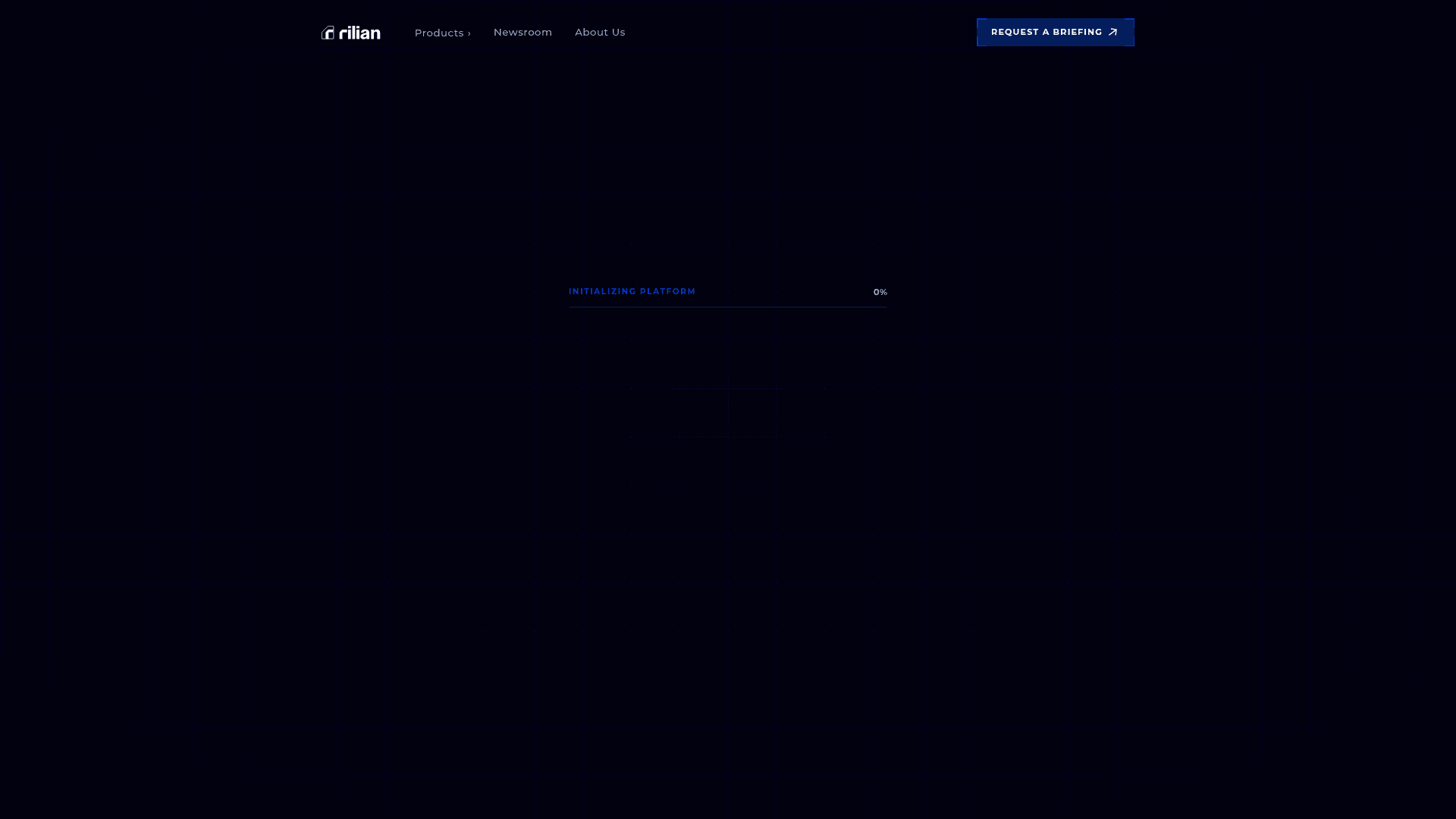 Rilian homepage screenshot