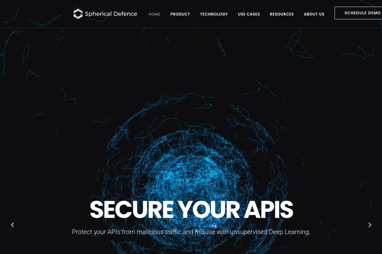 Spherical Defense homepage