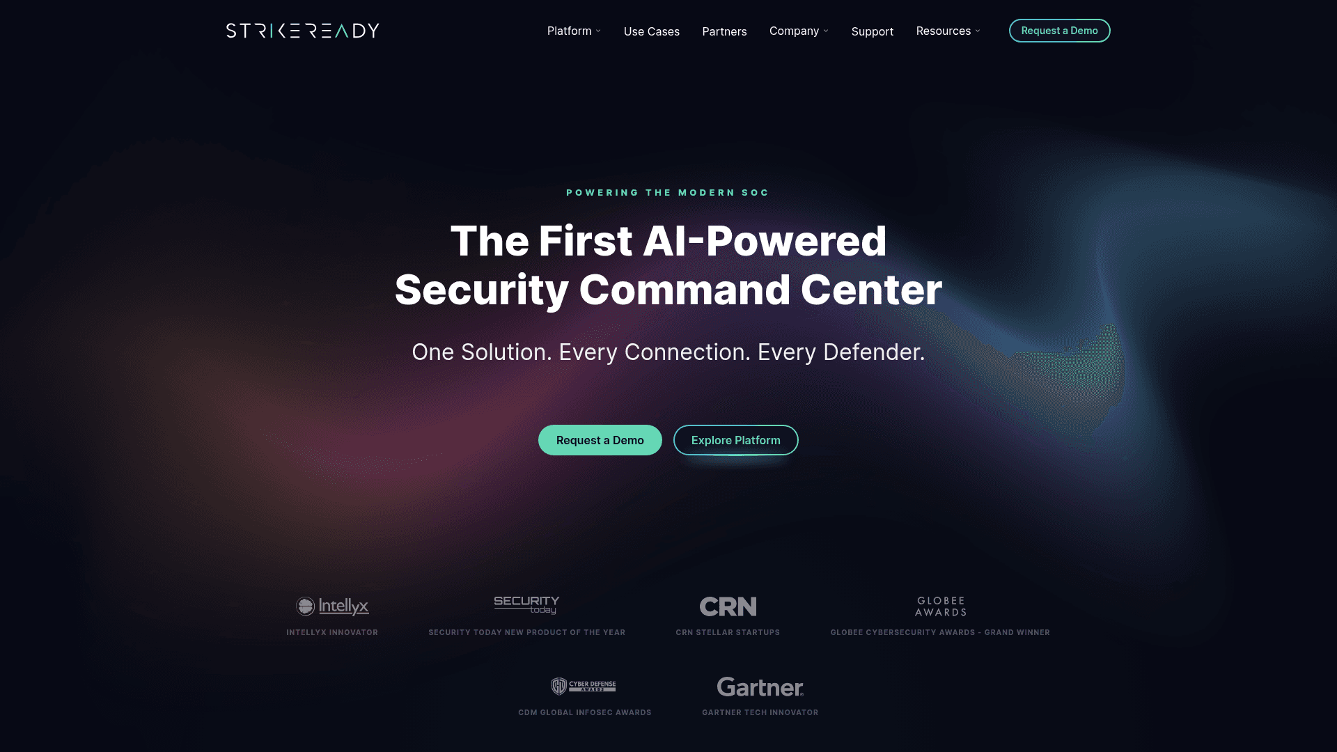 StrikeReady homepage screenshot