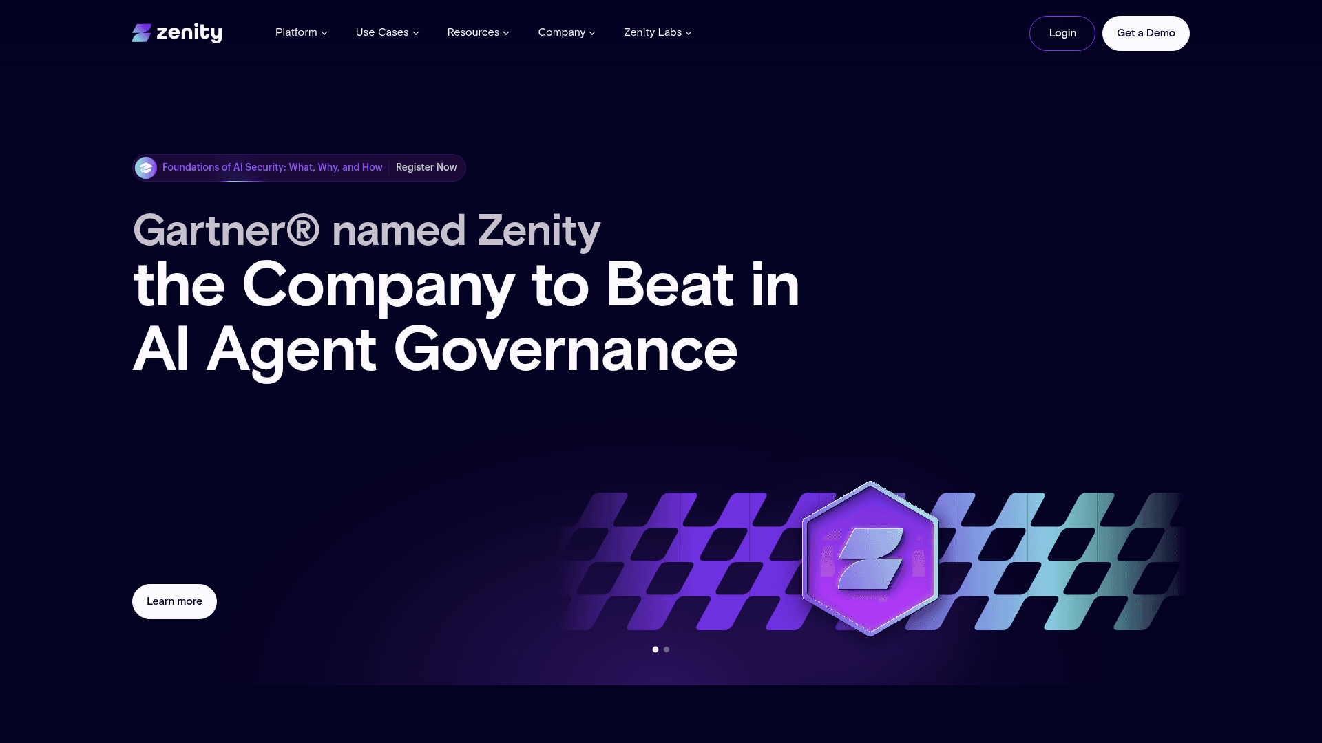Zenity homepage